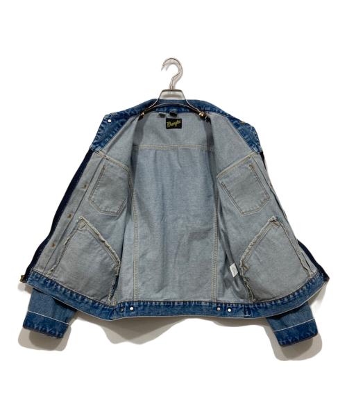 Wrangler（ラングラー）Wrangler (ラングラー) 24MJZ ジップアップデニムジャケット ブルー サイズ:Mの古着・服飾アイテム