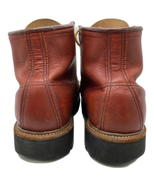 RED WING（レッドウィング）RED WING (レッドウィング) クラシックワークブーツ / Classic Work 6inch Moc-toe ブラウン サイズ:8 1/28Eの古着・服飾アイテム