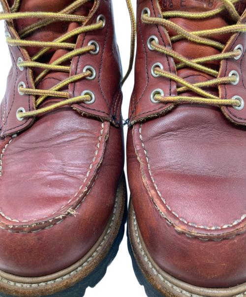 RED WING（レッドウィング）RED WING (レッドウィング) クラシックワークブーツ / Classic Work 6inch Moc-toe ブラウン サイズ:8 1/28Eの古着・服飾アイテム
