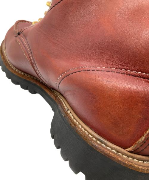 RED WING（レッドウィング）RED WING (レッドウィング) クラシックワークブーツ / Classic Work 6inch Moc-toe ブラウン サイズ:8 1/28Eの古着・服飾アイテム