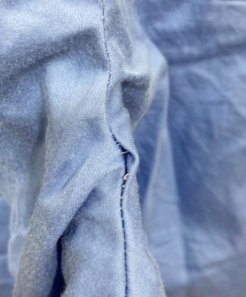 nicholson and nicholson（ニコルソンアンドニコルソン）nicholson and nicholson (ニコルソンアンドニコルソン) タックパンツ ブルー サイズ:38の古着・服飾アイテム