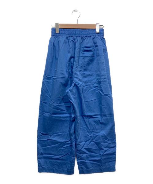 nicholson and nicholson（ニコルソンアンドニコルソン）nicholson and nicholson (ニコルソンアンドニコルソン) タックパンツ ブルー サイズ:38の古着・服飾アイテム