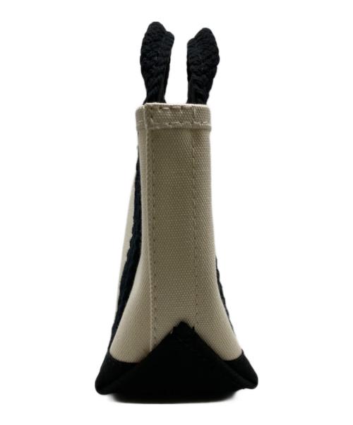 L.L.Bean（エルエルビーン）L.L.Bean (エルエルビーン) ハンドバッグ アイボリー×ブラックの古着・服飾アイテム