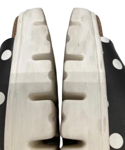 papillio（パピリオ）papillio (パピリオ) フレックスプラットフォームサンダル ブラック サイズ:25の古着・服飾アイテム