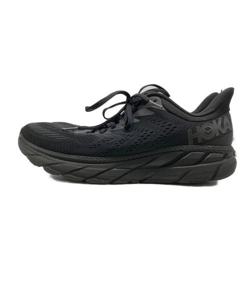 HOKAONEONE（ホカオネオネ）HOKAONEONE (ホカオネオネ) ローカットスニーカー / M CLIFTON 7 ブラック サイズ:28cmの古着・服飾アイテム