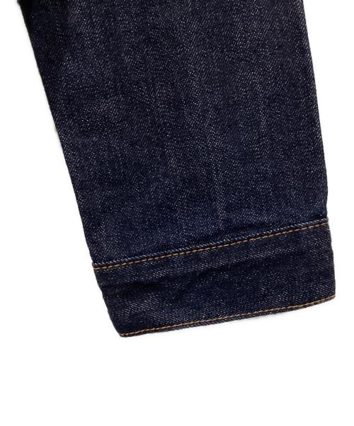 sisisi comfort（スースース―コンフォート）sisisi comfort (スースース―コンフォート) スタンドカラーベーシックデニムジャケット インディゴ サイズ:38の古着・服飾アイテム