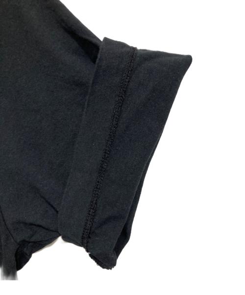 STONE ISLAND（ストーンアイランド）STONE ISLAND (ストーンアイランド) ロゴ刺繍Tシャツ ブラック サイズ:Mの古着・服飾アイテム