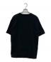 STONE ISLAND (ストーンアイランド) ロゴ刺繍Tシャツ ブラック サイズ:M：9000円