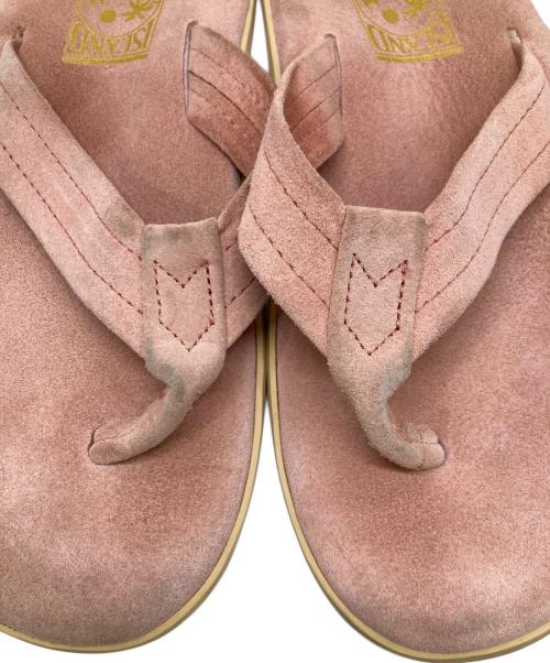 ISLAND SLIPPER（アイランドスリッパ）ISLAND SLIPPER (アイランドスリッパ) サンダル ピンク サイズ:27cmの古着・服飾アイテム