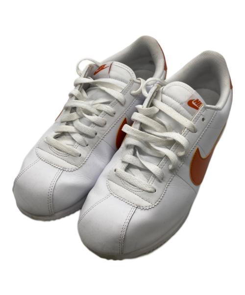 NIKE（ナイキ）NIKE (ナイキ) ローカットスニーカー / Cortez ホワイト×オレンジ サイズ:27㎝の古着・服飾アイテム