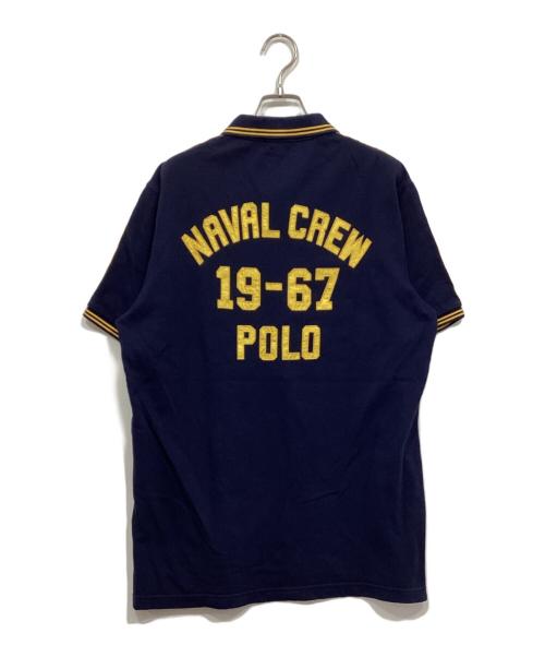 POLO RALPH LAUREN（ポロ・ラルフローレン）POLO RALPH LAUREN (ポロ・ラルフローレン) 半袖ポロシャツ ネイビー サイズ:Mの古着・服飾アイテム