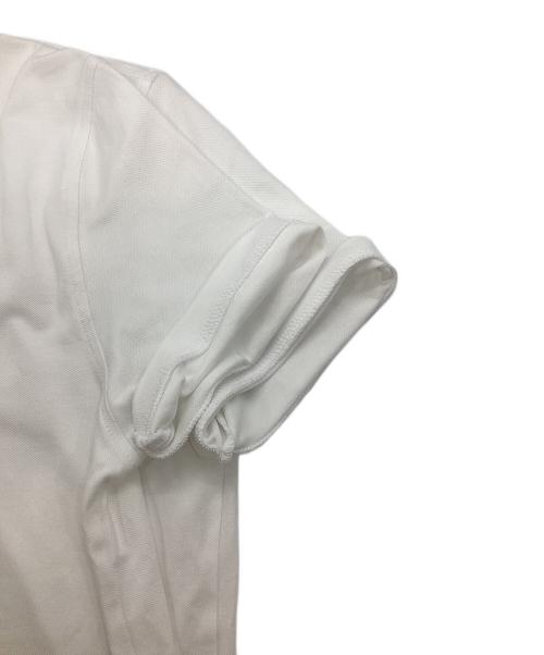 BROOKS BROTHERS（ブルックスブラザーズ）BROOKS BROTHERS (ブルックスブラザーズ) 鹿の子半袖ポロシャツ ホワイト サイズ:Mの古着・服飾アイテム