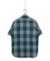 WAREHOUSE (ウエアハウス) コットンリネンチェックワークシャツ ブルー サイズ:40：9000円