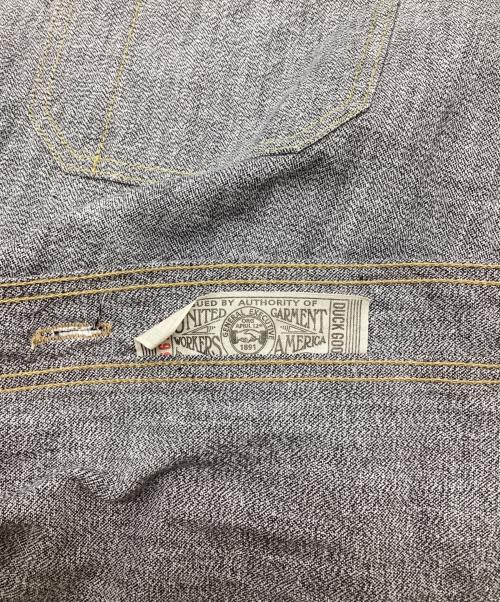 freewheelers（フリーホイーラーズ）freewheelers (フリーホイーラーズ) シャンブレーシャツ / ニールシャツ ライトグレー サイズ:16の古着・服飾アイテム