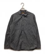 freewheelersフリーホイーラーズ）の古着「シャンブレーシャツ / ニールシャツ」｜チャコールグレー