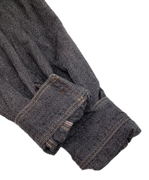 freewheelers（フリーホイーラーズ）freewheelers (フリーホイーラーズ) シャンブレーシャツ / ニールシャツ チャコールグレー サイズ:16の古着・服飾アイテム