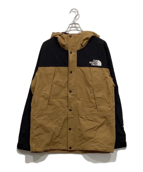THE NORTH FACE（ザ ノース フェイス）THE NORTH FACE (ザ ノース フェイス) Mountain Light Jacket ブラウン×ブラック サイズ:Lの古着・服飾アイテム