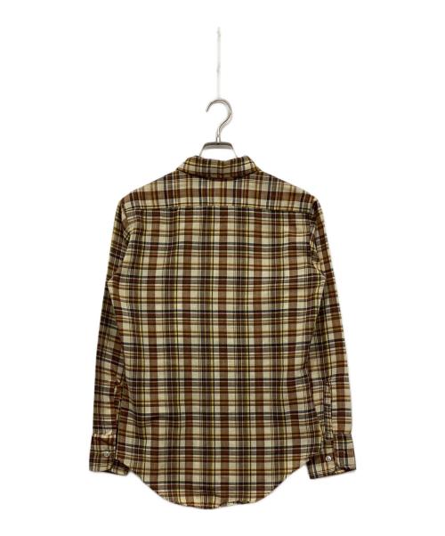 big mac（ビッグマック）big mac (ビッグマック) チェックシャツ ベージュ サイズ:Mの古着・服飾アイテム