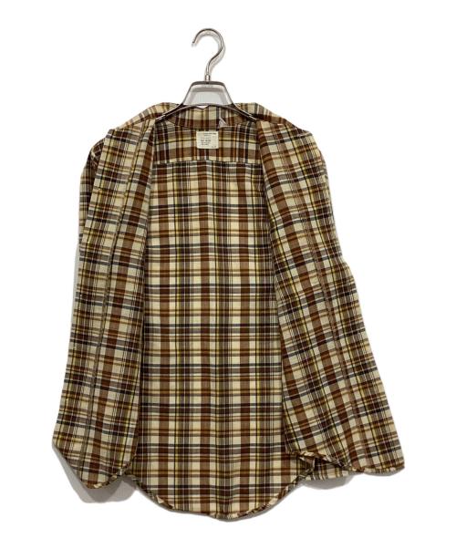 big mac（ビッグマック）big mac (ビッグマック) チェックシャツ ベージュ サイズ:Mの古着・服飾アイテム