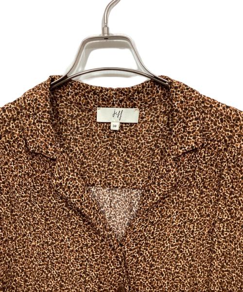 JEFF（ジェフ）JEFF (ジェフ) SLOBE IENA取扱い ブラウス ブラウン サイズ:Freeの古着・服飾アイテム