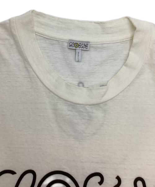 LOEWE（ロエベ）LOEWE (ロエベ) プリントTシャツ ホワイト サイズ:Mの古着・服飾アイテム
