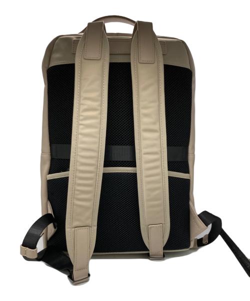 ultima tokyo（ウルティマトーキョー）ultima tokyo (ウルティマトーキョー) レザーリュック ベージュの古着・服飾アイテム