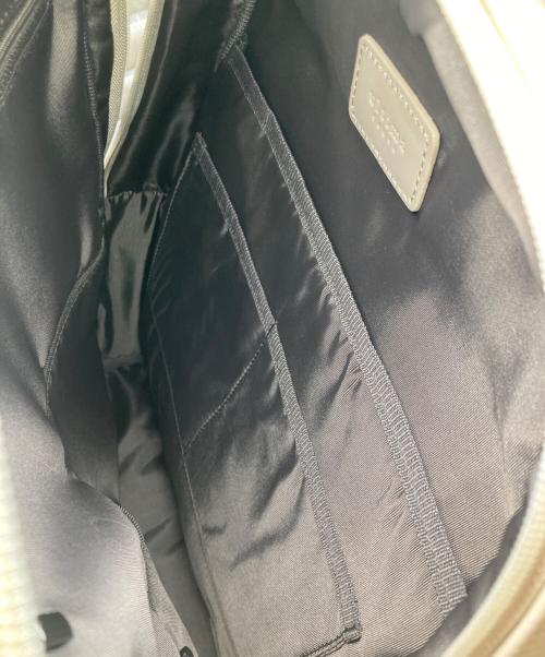 ultima tokyo（ウルティマトーキョー）ultima tokyo (ウルティマトーキョー) レザーリュック ベージュの古着・服飾アイテム