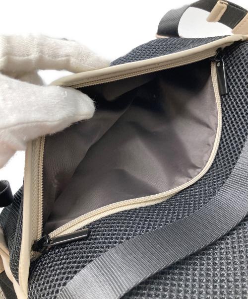 ultima tokyo（ウルティマトーキョー）ultima tokyo (ウルティマトーキョー) レザーリュック ベージュの古着・服飾アイテム