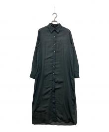 theory（セオリー）の古着「シャツワンピース」｜グレー