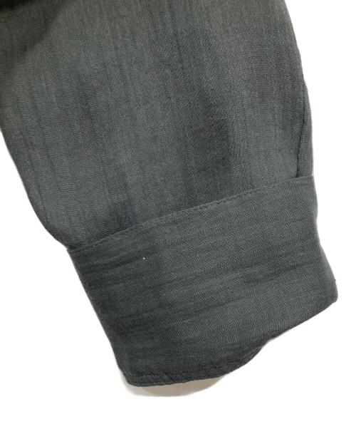 theory（セオリー）theory (セオリー) シャツワンピース グレー サイズ:2の古着・服飾アイテム