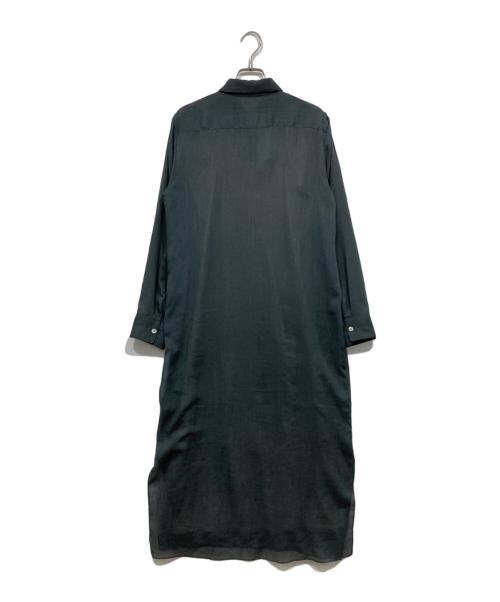 theory（セオリー）theory (セオリー) シャツワンピース グレー サイズ:2の古着・服飾アイテム