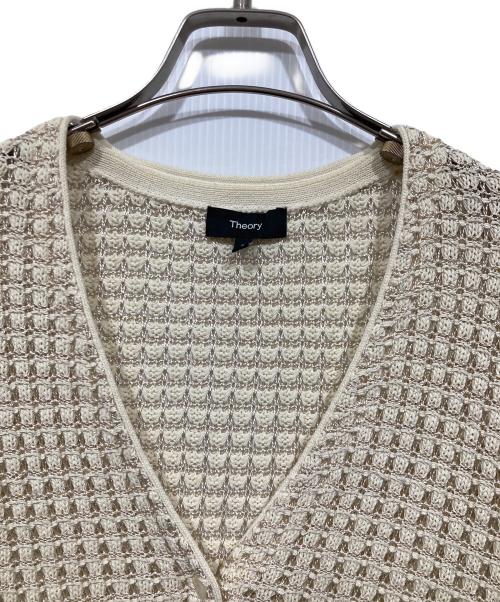 theory（セオリー）theory (セオリー) レースカーディガン アイボリー サイズ:Sの古着・服飾アイテム