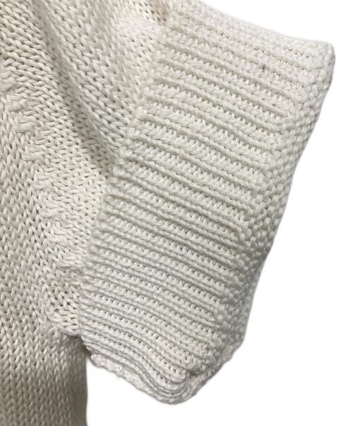 theory（セオリー）theory (セオリー) 半袖コットンニット / CN BOXY PO INSPIRE ホワイト サイズ:Sの古着・服飾アイテム