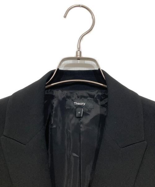 theory（セオリー）theory (セオリー) テーラードジャケット / Admiral Crepe Relaxed JKT A ブラックの古着・服飾アイテム