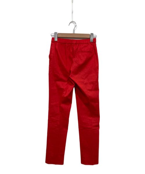 theory（セオリー）theory (セオリー) ECO CRUNCH WASH TREECA PULL ON GZパンツ レッド サイズ:XXOの古着・服飾アイテム