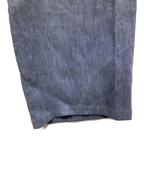 theory（セオリー）theory (セオリー) リネンレーヨンワイドパンツ ブルー サイズ:00の古着・服飾アイテム