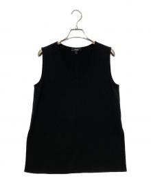 theory（セオリー）の古着「スリーブレスブラウス」｜ブラック