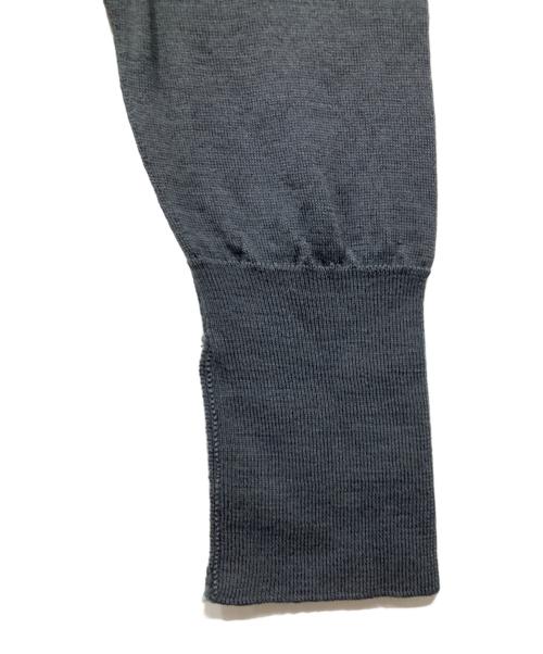 JOHN SMEDLEY（ジョンスメドレー）JOHN SMEDLEY (ジョンスメドレー) Vネックニット グレー サイズ:Sの古着・服飾アイテム