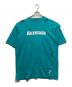 BALENCIAGA（バレンシアガ）の古着「Caps Destroyed Flatground Tee」｜ブルー