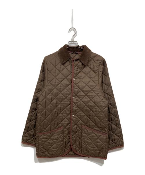 Traditional Weatherwear（トラディショナルウェザーウェア）Traditional Weatherwear (トラディショナルウェザーウェア) キルティングコート ブラウン サイズ:SIZE Mの古着・服飾アイテム