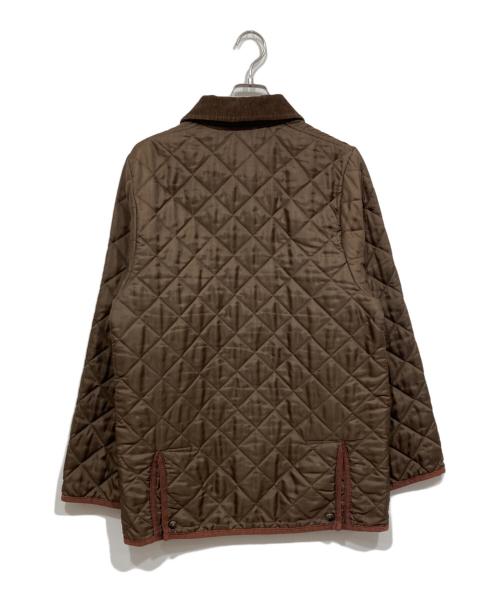 Traditional Weatherwear（トラディショナルウェザーウェア）Traditional Weatherwear (トラディショナルウェザーウェア) キルティングコート ブラウン サイズ:SIZE Mの古着・服飾アイテム