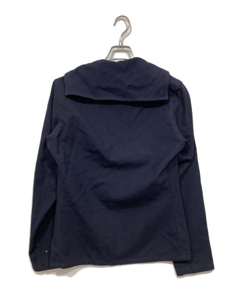 NO BRAND（ノーブランド）NO BRAND (ノーブランド) セラーカラースモック ネイビー サイズ:表記無しの古着・服飾アイテム