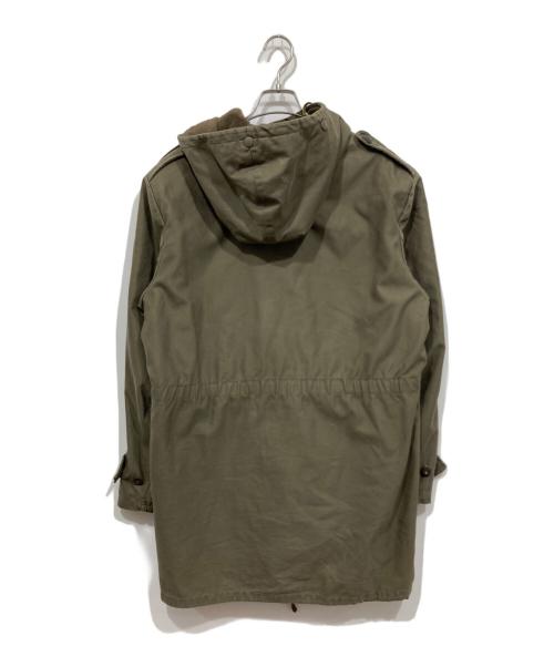 MILITARY（ミリタリー）MILITARY (ミリタリー) ライナー付モッズコート オリーブ サイズ:表記なしの古着・服飾アイテム