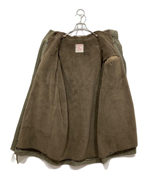 MILITARY（ミリタリー）MILITARY (ミリタリー) ライナー付モッズコート オリーブ サイズ:表記なしの古着・服飾アイテム
