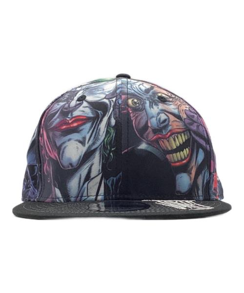 New Era（ニューエラ）New Era (ニューエラ) BAT MAN (バットマン) JOKER オールオーバープリントキャップ ブラックの古着・服飾アイテム
