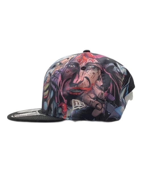 New Era（ニューエラ）New Era (ニューエラ) BAT MAN (バットマン) JOKER オールオーバープリントキャップ ブラックの古着・服飾アイテム