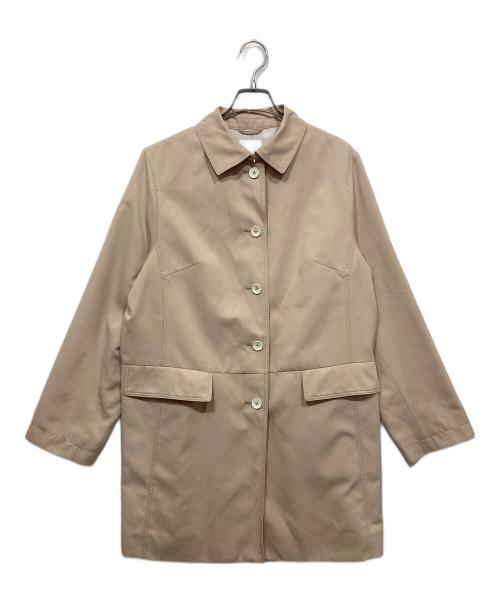 NEWYORKER（ニューヨーカー）NEWYORKER (ニューヨーカー) ステンカラーコート ベージュ サイズ:13（72）の古着・服飾アイテム