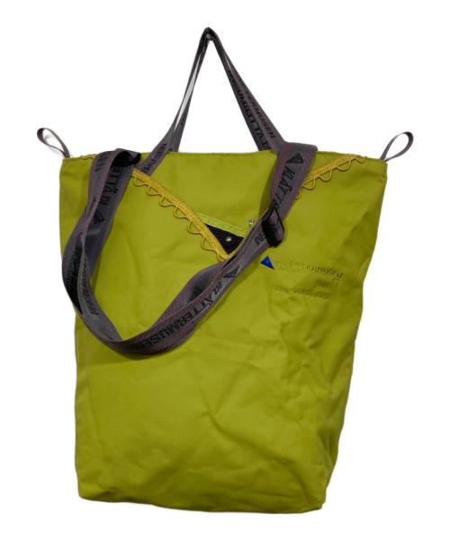 KLATTERMUSEN（クレッタルムーセン）KLATTERMUSEN (クレッタルムーセン) 2WAYショルダートートバッグ イエローの古着・服飾アイテム