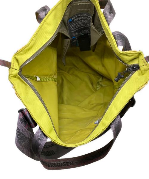 KLATTERMUSEN（クレッタルムーセン）KLATTERMUSEN (クレッタルムーセン) 2WAYショルダートートバッグ イエローの古着・服飾アイテム