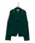 FACETASM（ファセッタズム）の古着「袖ラインジャケット」｜グリーン